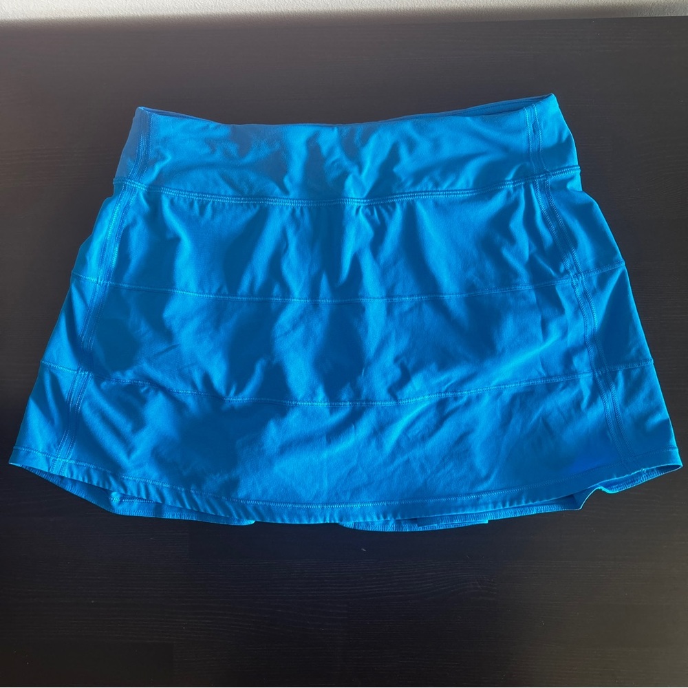 Lululemon Pace Rival Mid-Rise Skirt Long -- Poolside -- 8